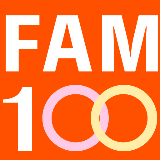 FAM100 logo